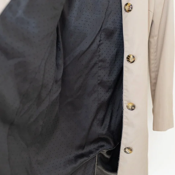 H&M Tailored Fit Trench Coat Size 4 - Picture 7 of 11